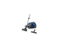 Bosch Serie 6 BGC41X36 Aspirateur Cylindrique 700W Sans Sac 2.4L Filtre Allergène HEPA Tube Télescopique Métal Rayon 10m Noir/Bleu