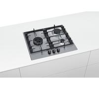 Bosch PCC6A5B90 plaque Acier inoxydable Intégré Gaz 3 zone(s)
