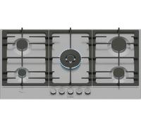 Bosch Serie 6 PCR9A5I90 plaque Acier inoxydable Intégré 90 cm Gaz 5 zone(s)