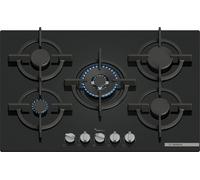 Bosch Serie 6 PPQ7A6I15 plaque Noir Intégré 75 cm Gaz 5 zone(s)