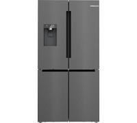 Bosch KFI96AXEA Série 6 - Réfrigérateur intelligent à porte française - 183 x 90,5 cm - Réfrigérateur 375 l + congélateur 199 l - NoFrost - Distributeur de glace et d'eau - VitaFresh XXL 0º