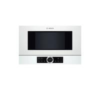 Bosch Serie 8 BFL634GW1 micro-onde Blanc Micro-onde simple Intégré 21 L 900 W