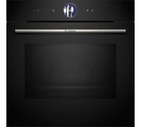 Bosch HMG7361B1 Serie 8 Einbau-Backofen mit Mikrowellenfunktion, 800 W, 67l, Crisp Funktion, Air Fry, schwarz