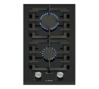 Bosch Plaque de cuisson gaz PRB3A6I40 30 cm 2 brûleurs FlameSelect®