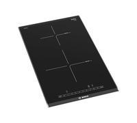 Bosch Serie PIB375FB1E Table de cuisson à induction Aluminium brossé/noir - 2 foyers