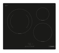 Bosch Serie 4 PUJ611BB5E plaque Noir Intégré 60 cm Plaque avec zone à induction 3 zone(s)