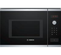 Bosch Series 4 BFL553MS0 Four à micro-ondes Four à micro-ondes combiné encastrable 25 L 900 W Noir, Acier inoxydable