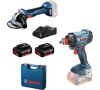 Bosch.set 18V Gdx 180-Li + Gws 180 2X4,0Ah ...