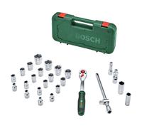 Bosch Set 25 pièces avec cliquet 1/2" | Accessoires Outils à Main
