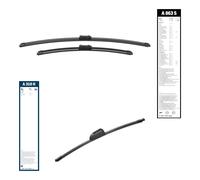 Bosch Set 3 Brosses Aerotwin (A863S+A310H) pour Alfa Romeo Stelvio 949 Du 2016