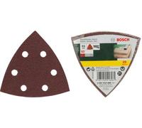 Bosch Set de 25 feuilles abrasives pour ponceuse Delta, grain 60