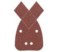 Bosch Set de 25 feuilles abrasives pour ponceuse multi, 10 x 80, 10 x 120, 5 x 180 - 2607017113