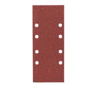 Bosch Set de 25 feuilles abrasives pour ponceuse vibrante, 8 trous, grain 80 Quantité:25