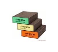 Bosch Set De 3 Eponges Abrasives