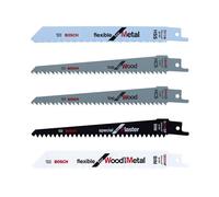 BOSCH-Set de 5 lames Keo coloris gris en bois métal et plastique Bosch