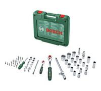 BOSCH Coffret de cliquets 60 pieces 1/4” + 1/2” 1600A039J8