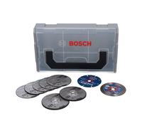 Bosch Set de Disques à tronçonner 76 x 10 mm + Coffret L-Boxx Mini - 10 pcs. (06159975VC)