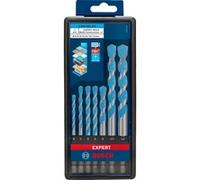Bosch Jeu de forets EXPERT HEX-9 Multi-Construction Ø 4–12 mm pour béton et carrelage – 7 pièces