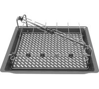 Bosch Set de gril, acier inoxydable HEZ635001