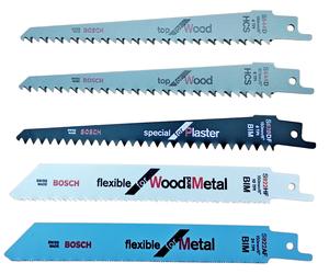 Bosch Set De Lames De Scie Sauteuse 150mm Pour Bois Métal Gypse 1/2"