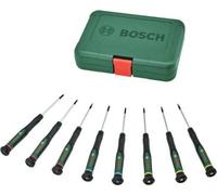 Bosch Set de tournevis 8 pcs ( pour bricolage/modélisme/artisanat embouts précis et magnétiques PH/TX/HEX/Plat)
