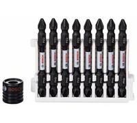 Bosch Set d'embouts de vissage Impact Control, 9 pièces, PH2-PZ2 - 2608522334