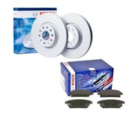 BOSCH Set Disques + Plaquettes de Frein Avant pour Opel Astra J Insignia Zafira