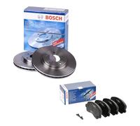 BOSCH Set Freins Avant pour Mitsubishi ASX Lance Flavien - Disques + Plaquettes