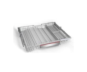 Bosch SGZ6RX04 3ème panier de lave-vaisselle, niveau de charge supplémentaire pour appareils électroménagers de 60 cm, élément latéral flexible, design ondulé, porte-couteaux amovible, 25 % de charge