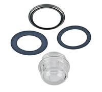 Bosch Siemens 00608656 608656 Couvercle de lampe en verre avec calotte en verre de protection pour cuisinière et four