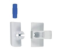 Bosch Siemens 00629561 Kit de roulement supérieur inférieur pour porte de compartiment congélateur interne pour réfrigérateur Bosch Siemens