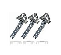 Bosch Siemens 268699 00268699 Lot de 3 charnières de porte originales pour réfrigérateur AEG Electrolux Constructa Neff Bauknecht Whirlpool Küppersbusch Miele 5554870