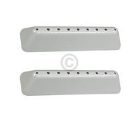 Bosch Siemens 669833 00669833 Lot de 2 nervures de tambour pour machine à laver Balay, Constructa, Koenic, Pitsos, Profilo, Viva 213 x 55 x 43 mm 9 trous
