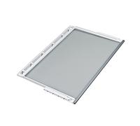 Bosch Siemens 748397 00748397 Plaque en verre d'origine pour réfrigérateur Neff, Balay, Constructa 471 x 306 mm
