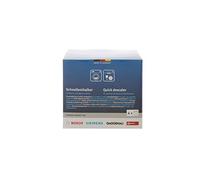 Bosch, Siemens, Neff, Gaggenau 00311923 Lot de 4 détartrants rapides pour machines à laver et lave-vaisselle