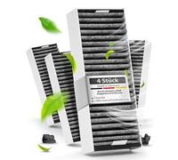 Bosch, Siemens, Neff, Gaggenau Kit de filtre à charbon actif pour unité de recyclage d'air de ces fabricants, qualité comme l'original, filtre de rechange de la marque Purero