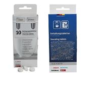 Bosch Siemens Tablettes De Nettoyage TZ80001 + Tablettes De Détartrage TZ80002