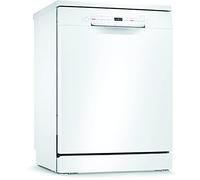 Bosch SMS2ITW11E Série 2, Lave-vaisselle de libre installation, Home Connect, Diagnostic à distance, Assistant au lavage, Programme préféré, EcoDosage, Blanc, 60 cm