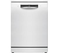 Bosch SMS4HTW00E Lave-vaisselle autonome, 60 cm, série 4, panier à couverts, programme Silence, rinçage extra silencieux, séchage extra, nettoyage hygiénique, Home Connect, assistant de programme