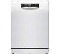 Bosch SMS6ECW00E Série 6 Lave-vaisselle à poser, 60 cm de large, 14 couverts, Silence Plus, Max Flex paniers, Efficient Dry, blanc