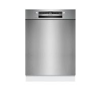 Bosch SMU4EAS23E Serie 4 Unterbau-Geschirrspüler, 60 cm breit, 13 Maßgedecke, Efficient Dry, Silence Pro, 3-fach Rackmatik, edelstahl