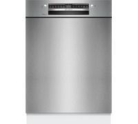 Bosch SMU4ECS21E Série 4 Lave-vaisselle sous plan, 60 cm de large, 14 couverts, AquaStop, Efficient Dry, Silence Plus, 3 compartiments, inox