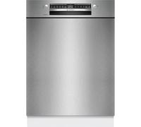 Bosch SMU4ETS08E Série 4 Lave-vaisselle intelligent, sous comptoir, 60 cm, avec panier à couverts, avec assistant de programme, particulièrement silencieux, panier supérieur réglable en hauteur