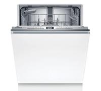 Bosch SMV4ETX08E Série 4 Lave-vaisselle intelligent, entièrement intégré, 60 cm, avec panier à couverts, avec assistant de programme, particulièrement silencieux, Rackmatic, ouverture automatique de