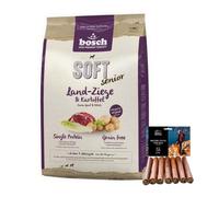 bosch HPC SOFT Senior Chèvre & Pomme de terre - Aliments semi-humides pour chiens âgés - Chiens de toutes races sensibles sur le plan nutritionnel - Monoprotéines - Sans céréales - 1 x 12,5 kg