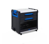 Bosch Sortimo WorkMo 24-500 - Module de rangement d'atelier avec 2 tiroirs et coulisseau multifonctionnel pour mallette, compatible L-BOXX