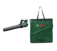 Bosch Souffleur de Feuilles AdvancedLeafBlower 36V-750 (Batterie 2,0 Ah) + Sac de ramassage Compact 60 L (Sac Pliable Pratique pour la Collecte de déchets de Jardin)