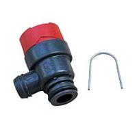 Bosch soupape de sécurité 87186402440 pour chaudières à gaz