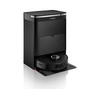 Bosch Spotless Max BCRDW3B, Robot aspirateur-Laveur avec caméra Smart Vision, serpillère rotative, 11 000 Pa, Station de Service sèche-Humide, Application Home Connect, Noir