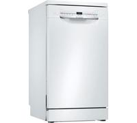 Bosch SPS2IKW04E - Série 2 - Lave-vaisselle pose-libre - 45cm - Home Connect - 9 couverts - Moteur EcoSilence - Blanc